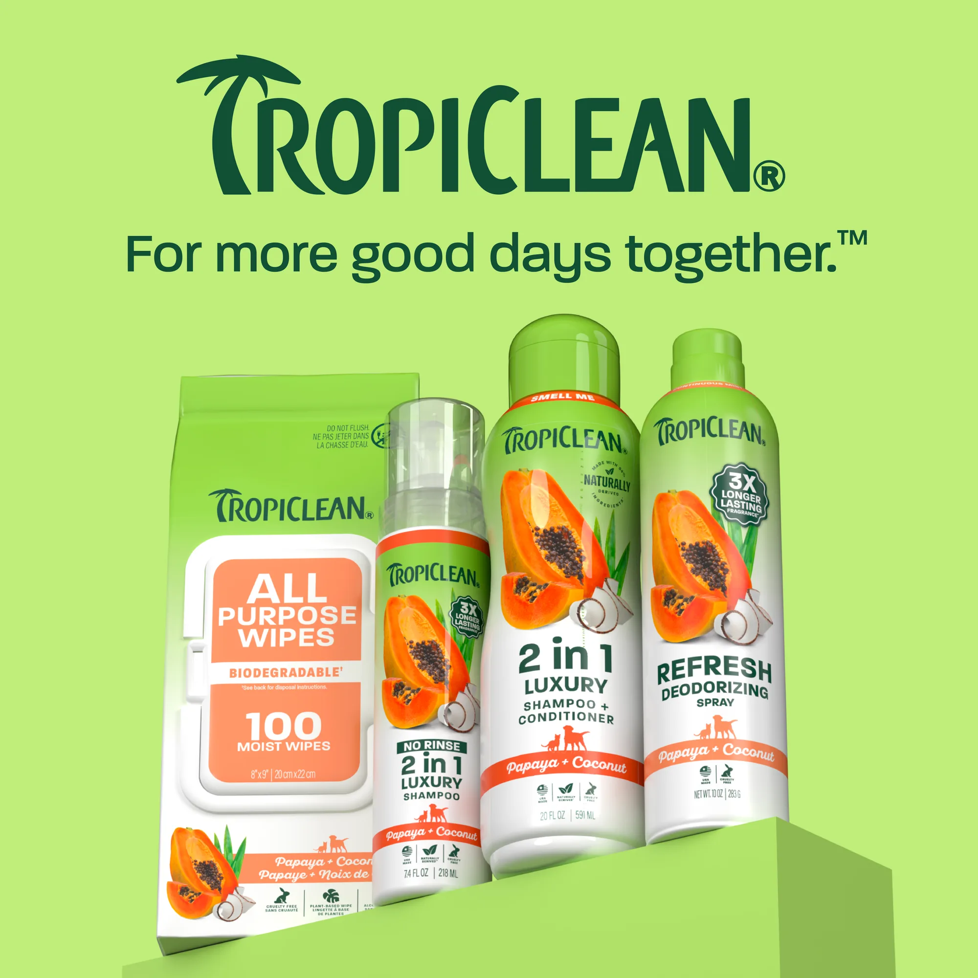 TropiClean Toallitas Limpiadoras Profundas para Mascotas — 100 unidades 7