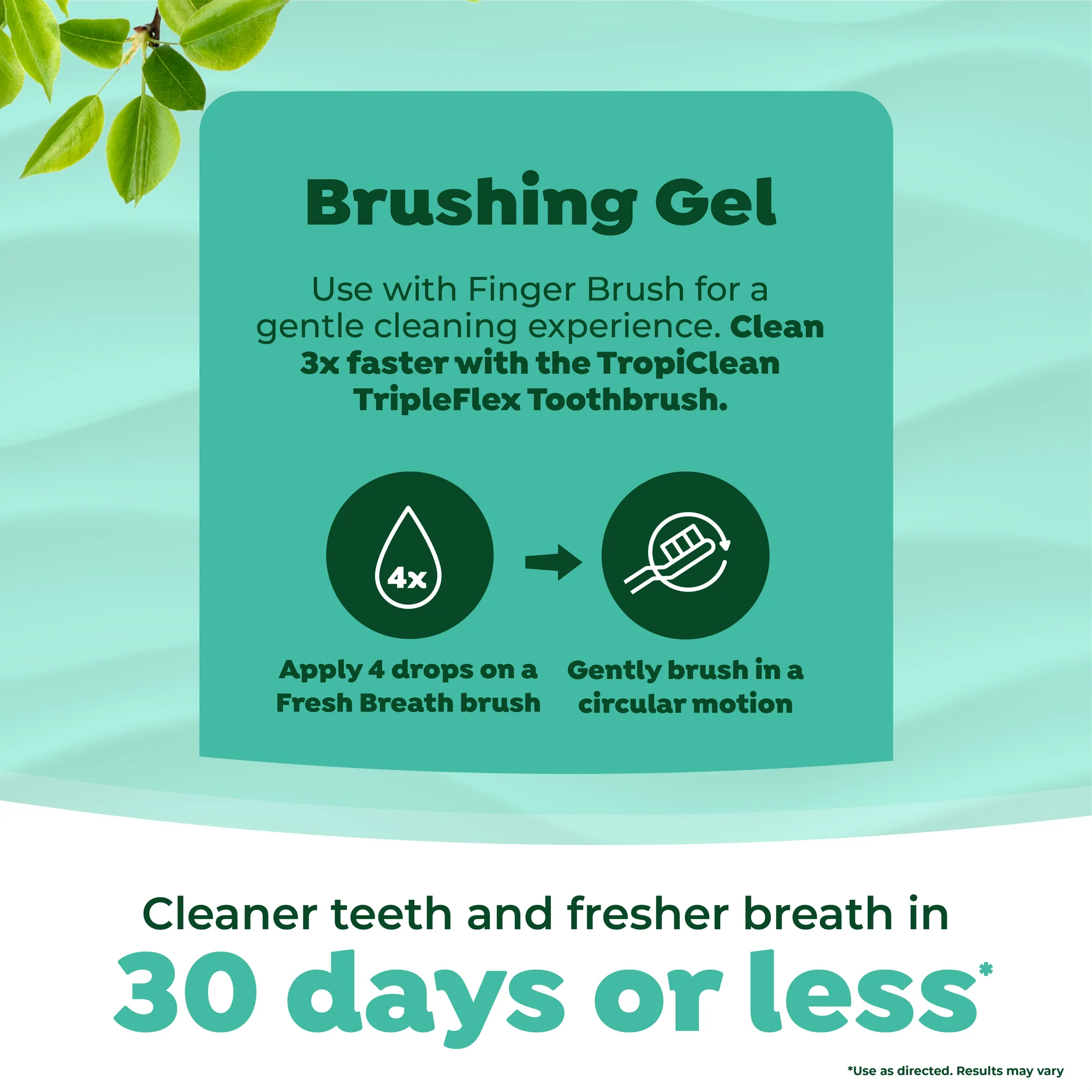 Fresh Breath by TropiClean Kit de Cuidado Bucal para Cachorros — 59 ml 4