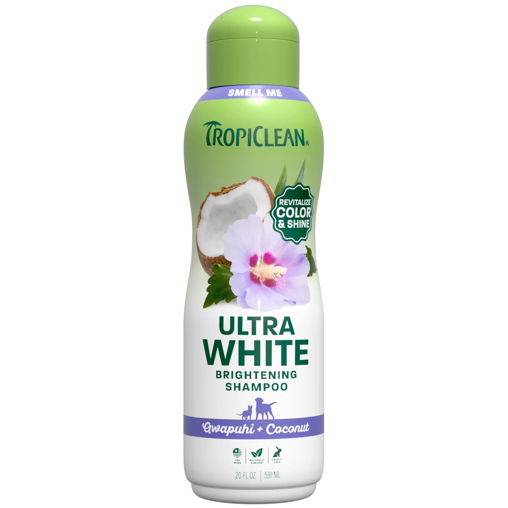 TropiClean Champú para Mascotas — Awapuhi y Coco, 592 ml