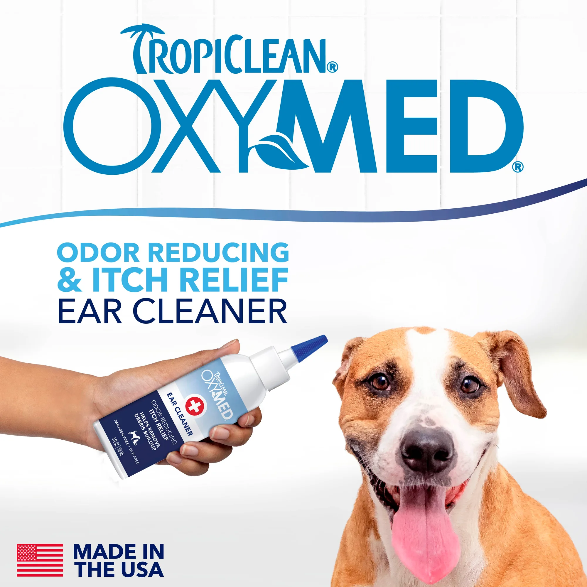 TropiClean OxyMed Limpiador de Oídos — 188 ml