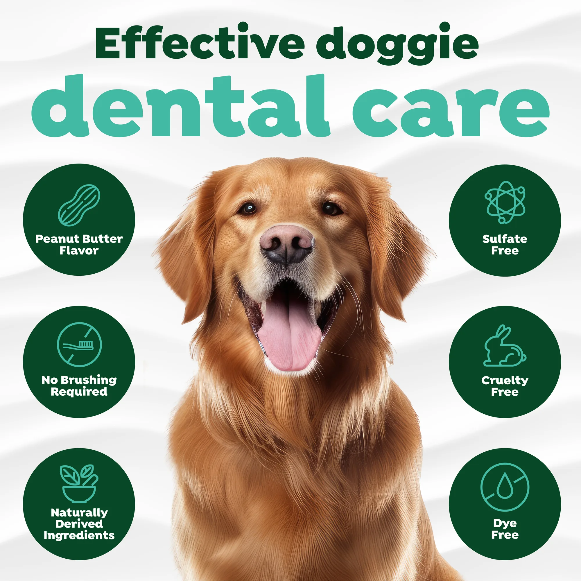 Fresh Breath by TropiClean Gel de Cuidado Bucal para Perros — Mantequilla de Maní, 59 ml 3