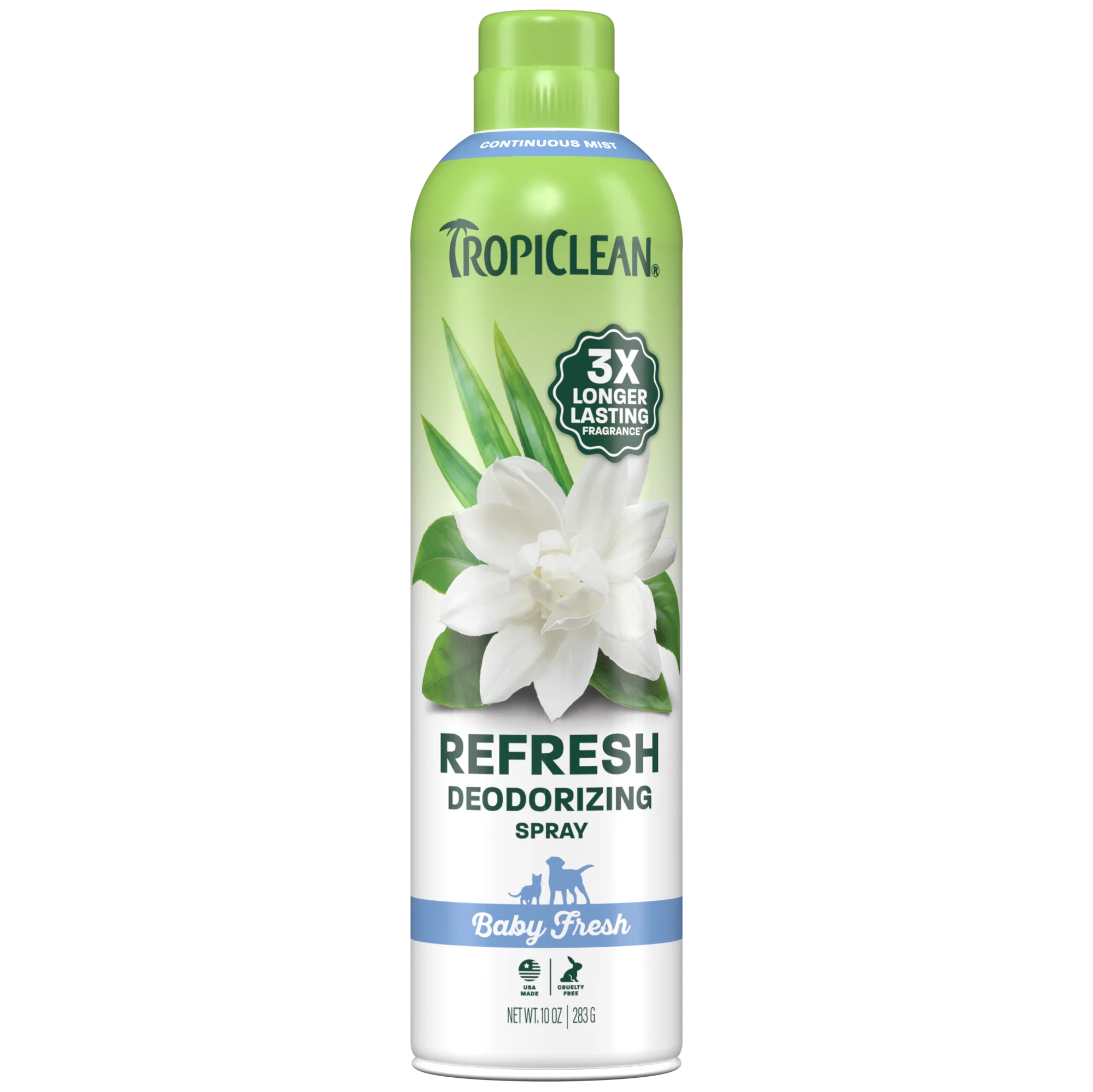 TropiClean Baby Fresh Deodorizing Pet Spray, 10oz
