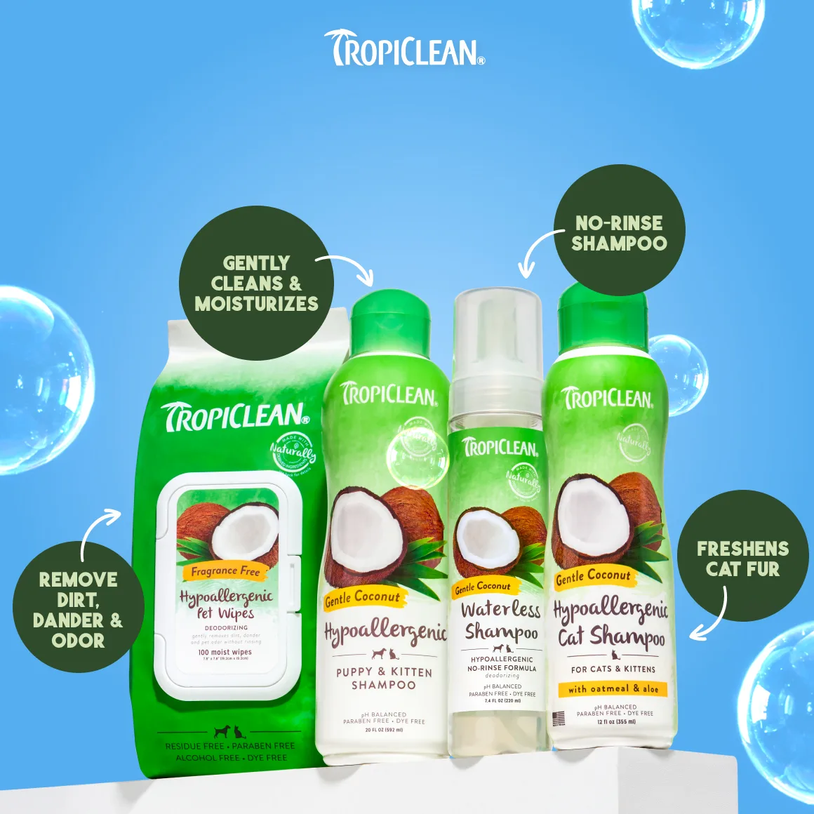 TropiClean Champú para Mascotas — Coco Delicado, 3,78 L 7
