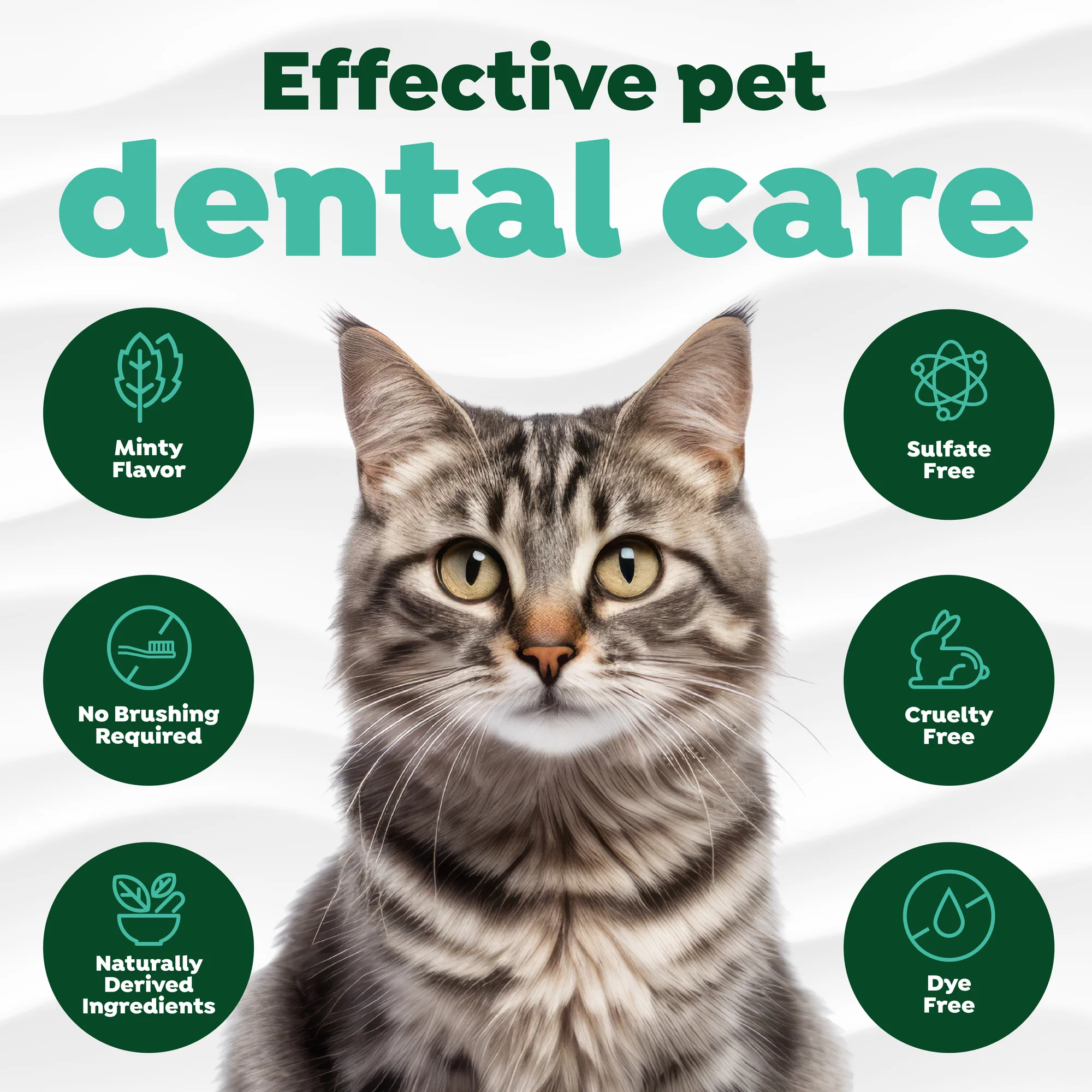 Fresh Breath by TropiClean Gel de Cuidado Bucal para Gatos — 59 ml 3